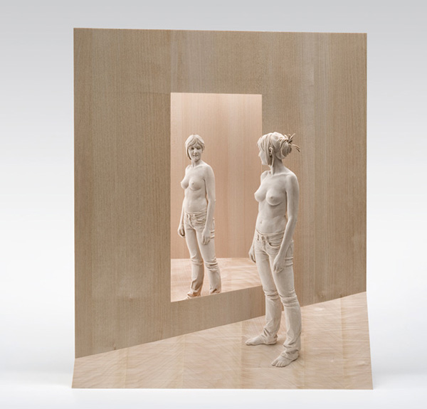 Питер Демец - человеческие образы в деревянной скульптуре